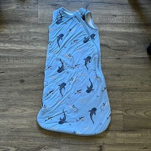Blue shark Kyte Baby small sleep sack 1.0 tog